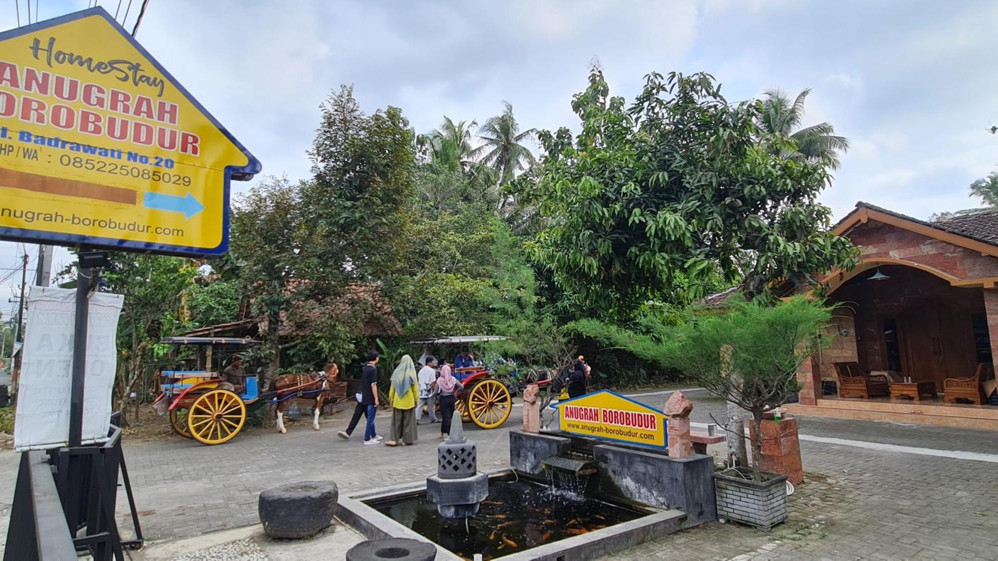 Anugrah Borobudur Magelang Exterior foto